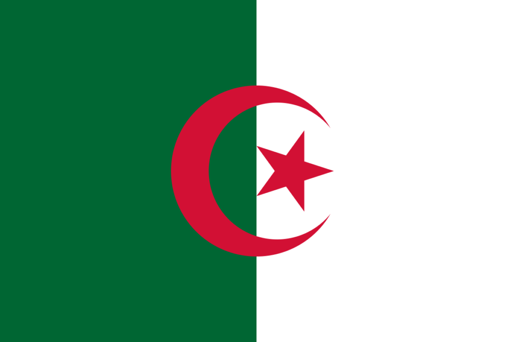 علم الجمهورية الجزائرية