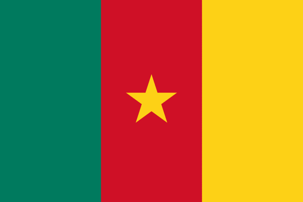 علم جمهورية الكاميرون