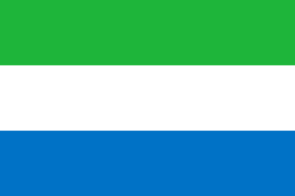 علم جمهورية سيراليون