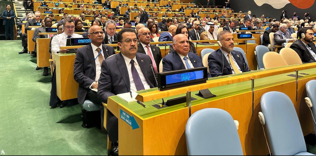 Perdana Menteri Iraq mengambil bahagian dalam pembukaan rasmi Perhimpunan Agung Pertubuhan Bangsa-Bangsa Bersatu
