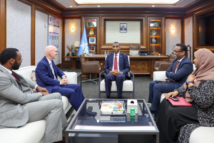Perdana Menteri Somalia berbincang dengan utusan PBB untuk meningkatkan kerjasama dua hala