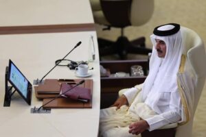 أمير قطر: نشكر العراق على دوره الفاعل في تدعيم العمل العربي المشترك