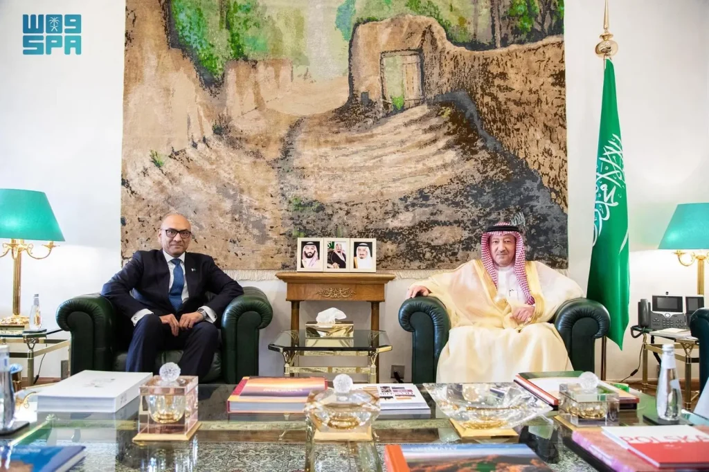 نائب وزير الخارجية السعودي يستقبل سفير جمهورية باكستان لدى المملكة العربية السعودية