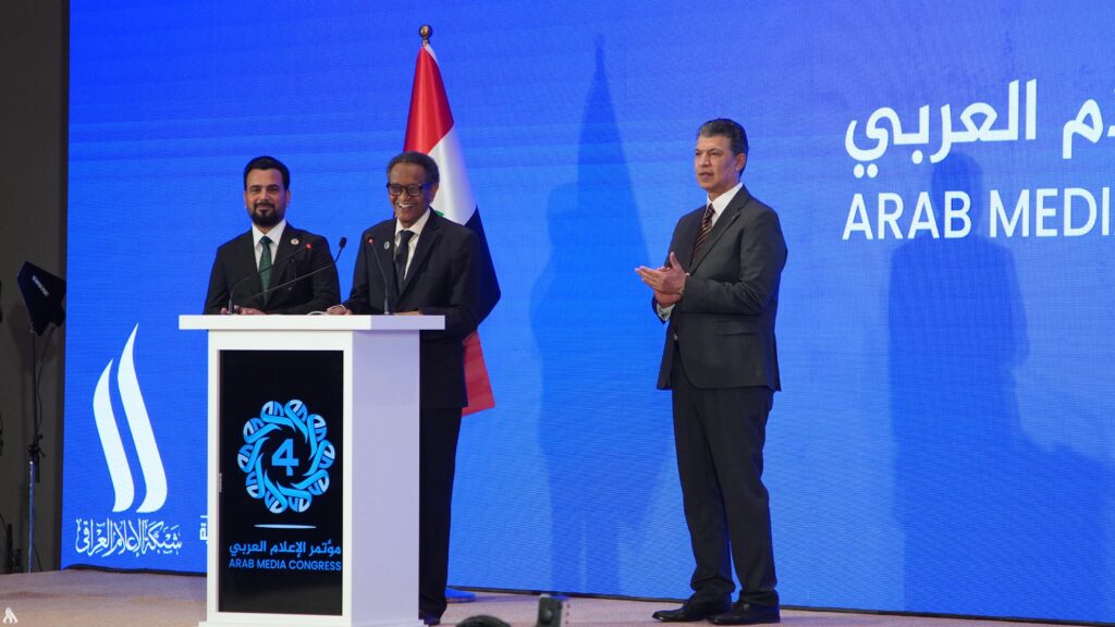 مدير عام اتحاد إذاعات الدول العربية: أسعدنا التعاون مع شبكة الإعلام العراقي لإنجاح مؤتمر الإعلام العربي