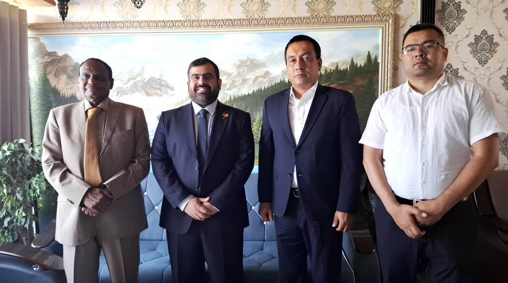 Babban Daraktan Asusun Hadin Kai na Musulunci ya ziyarci gidauniyar bayar da tallafi a Jamhuriyar Uzbekistan.