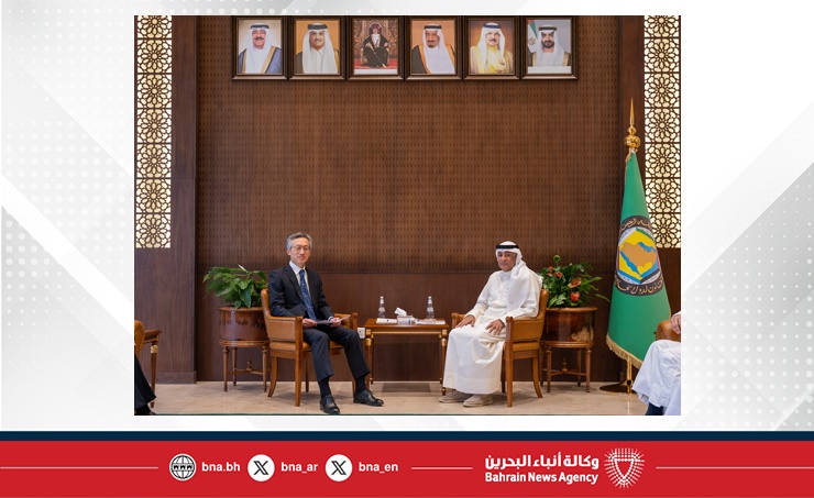 الأمين العام لمجلس التعاون يستعرض العلاقات بين المجلس واليابان وسبل تنميتها