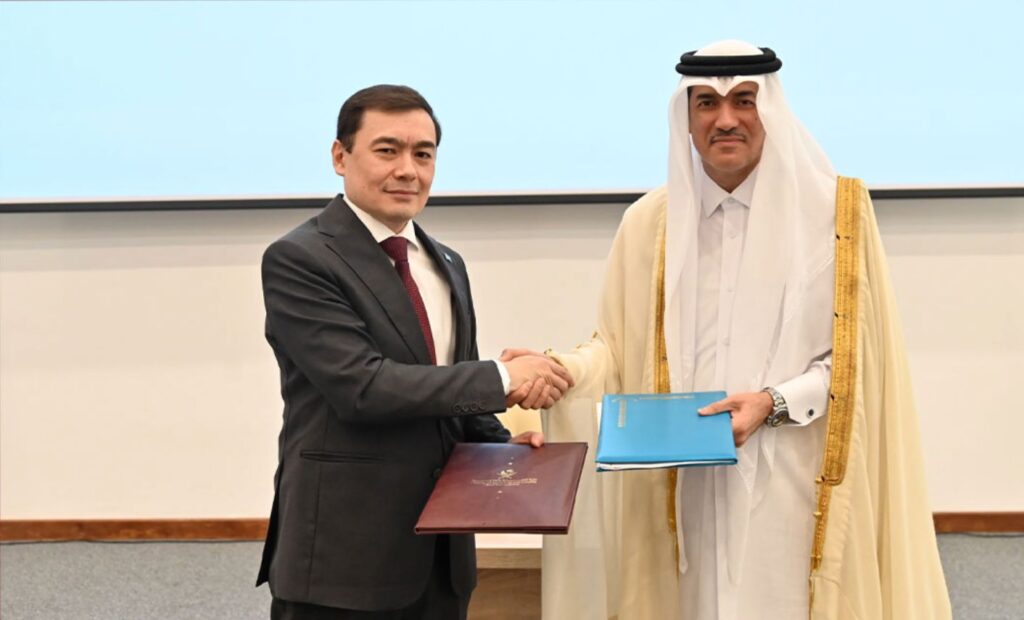 قطر وكازاخستان تبحثان تعزيز التعاون الاقتصادي والتجاري والاستثماري