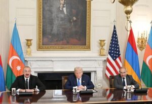رئيس جمهورية أذربيجان يوقع مذكرة تفاهم مع الرئيس الأمريكي ويكمل اتفاق سلام تاريخي مع رئيس أرمينيا