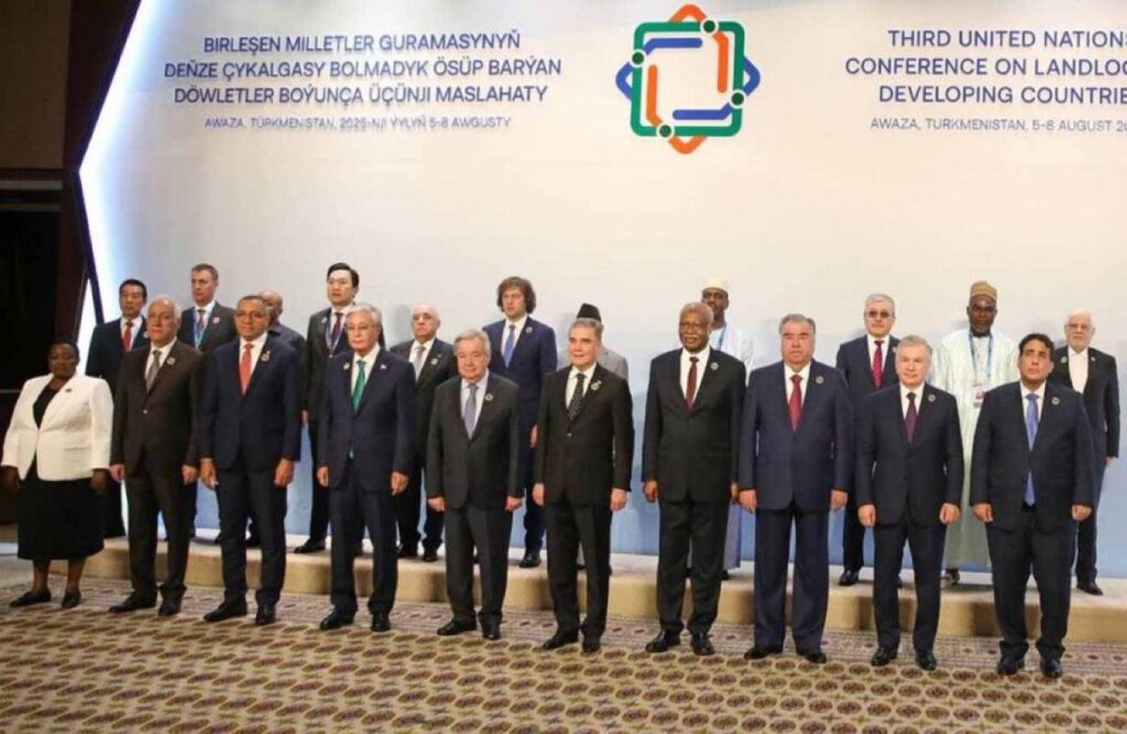انطلاق مؤتمر الأمم المتحدة للدول النامية غير الساحلية في تركمانستان