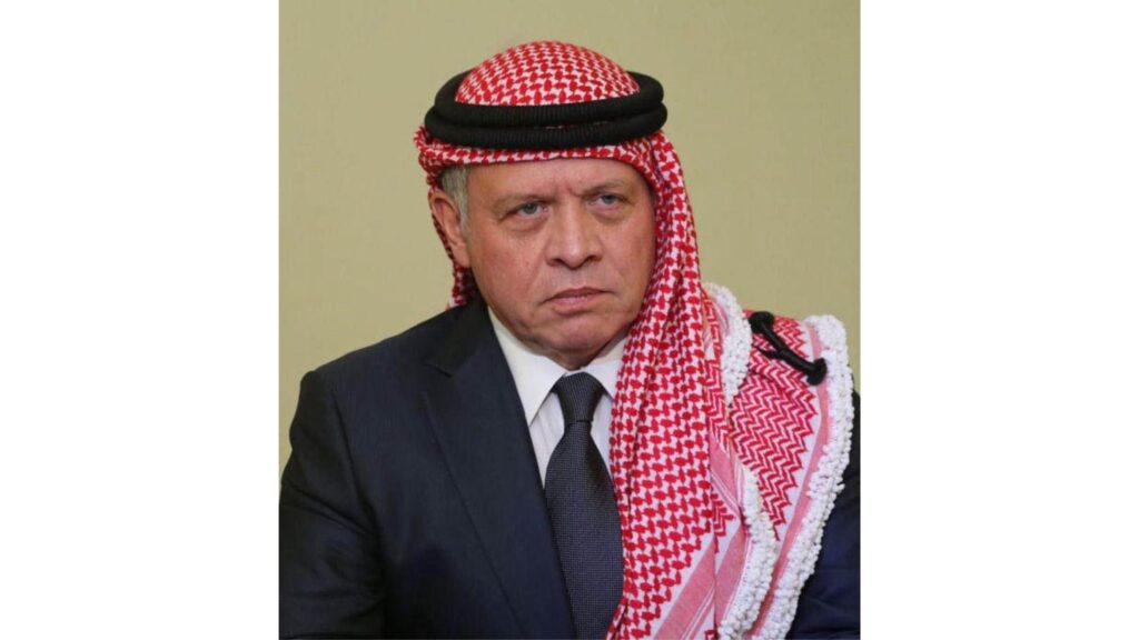 ملك الأردن يؤكد على ضرورة تكثيف الجهود لوقف إطلاق النار في غزة