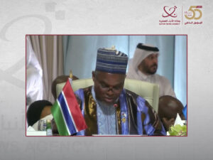 نائب رئيس جمهورية غامبيا: ندين عدوان إسرائيل على قطر وانتهاك سيادتها