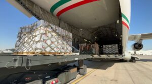 إقلاع الطائرة الـ19 من الجسر الجوي الكويتي الثاني بـ40 طنا من المساعدات لإغاثة غزة