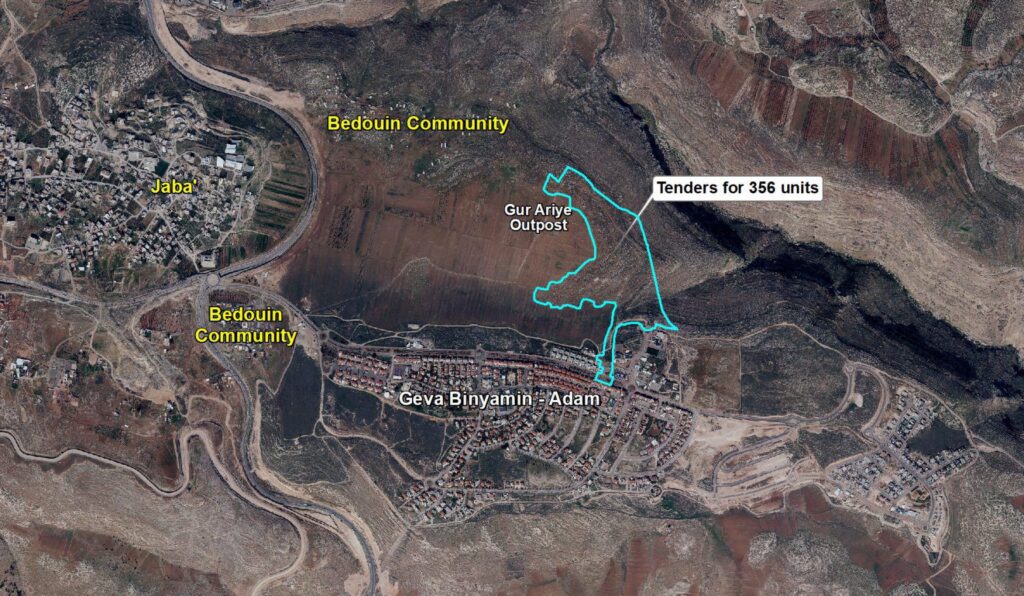 Sabbin takaddun kwangilar gine-gine na yankuna 356 a arewa maso gabashin Kudus