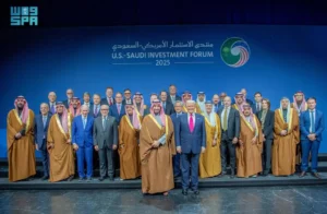 ولي العهد والرئيس الأمريكي يُشاركان في أعمال منتدى الاستثمار السعودي الأمريكي في واشنطن