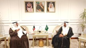 المندوب السعودي الدائم لدى منظمة التعاون الاسلامي يستقبل نظيره الكويتي