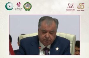 رئيس طاجيكستان: الاعتداء الإسرائيلي على دولة قطر انتهاك صارخ للقانون الدولي وميثاق الأمم المتحدة