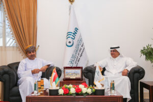 “Yona” ၏ ညွှန်ကြားရေးမှူးချုပ်သည် အိုမန်ဆူလတန်နိုင်ငံ၏ ကောင်စစ်ဝန်ချုပ်အား လက်ခံတွေ့ဆုံ