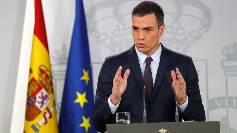 Der spanische Ministerpräsident erklärte auf der achten Fatah-Konferenz: Wir setzen uns für eine gerechte Lösung auf der Grundlage internationaler Legitimität ein.