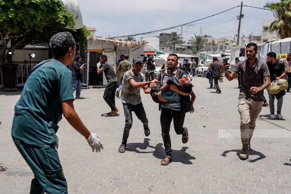 72,744 Märtyrer sind die Opfer der Aggression der Besatzungsmächte gegen Gaza.