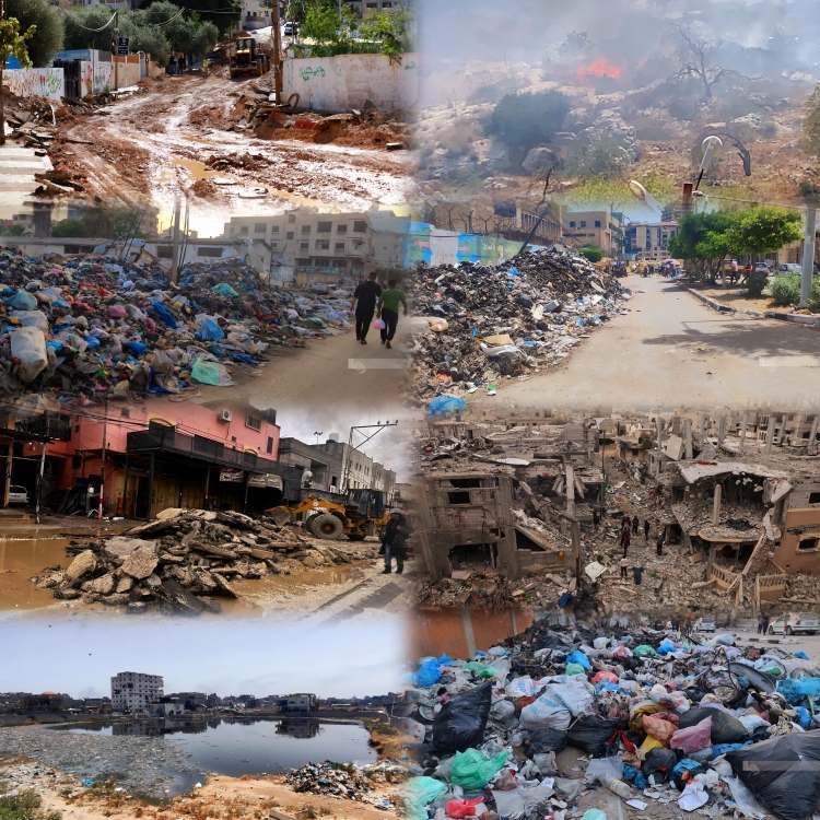 كارثة بيئية في غزة بسبب عدوان الاحتلال: 33.2 مليون طن من الانبعاثات الكربونية