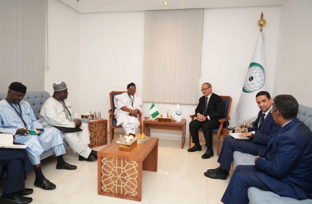 Islamilaisen yhteistyön järjestön pääsihteeri tapaa Nigerian liittotasavallan ulkoministerin